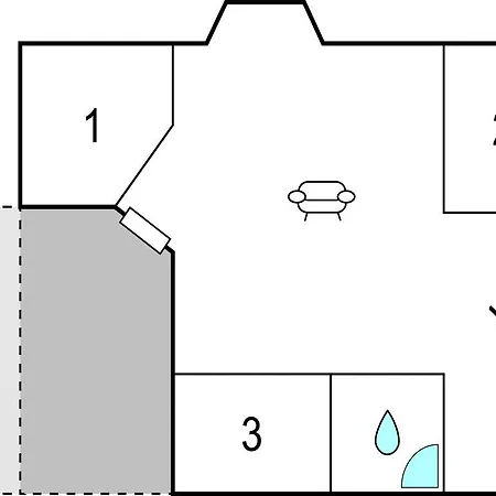 Three-bedroom Holiday In *